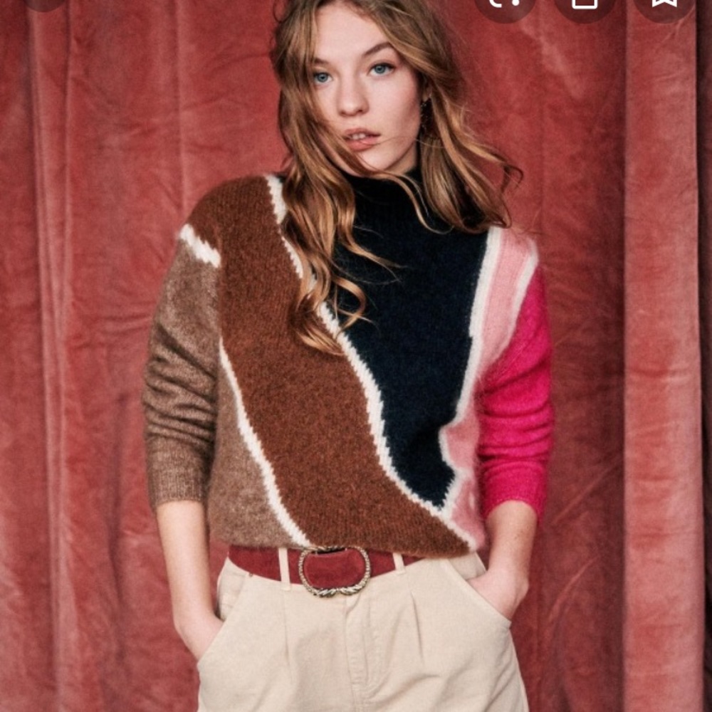 NWT Sezane Bartholomew sweater